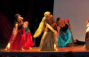 Spectacle de danse, événements, danseuse